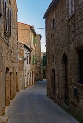 Fototapeta na wymiar Altstadt von Pitigliano in der Toskana, Italien 
