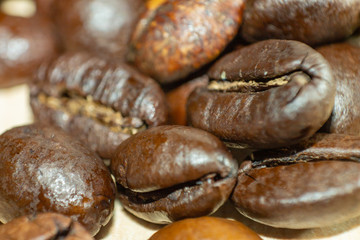 roasted coffee beans