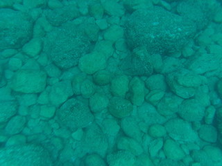 blue stone background