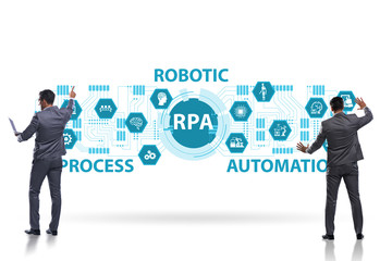Concept of RPA - robotic process automation