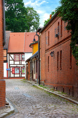 Tangermünde,Altstadtszene