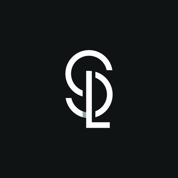 SL, LS creative initial vector Letter Logo Design Monogram template SL logo, SL, LS alphabet logo, SL Letter Logo Design Template	