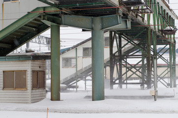 旧苗穂駅の風景