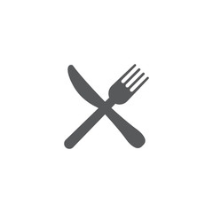 Fork and knife icon. Restaurant symbol modern, simple, vector, icon for website design, mobile app, ui. Vector Illustration