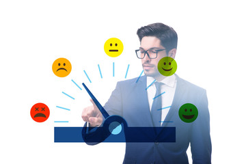 Concept of customer satisfaction with meter