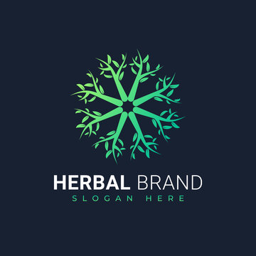 Herbal Vector Logo 