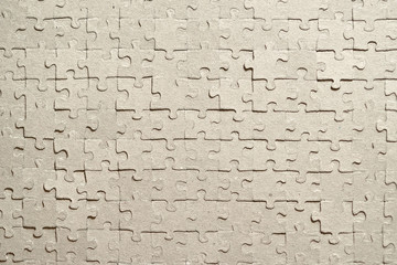 The texture of the assembled paper puzzles.