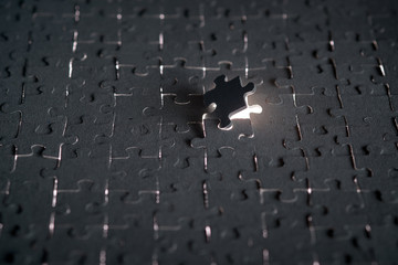 The last piece of the puzzle, the concept for completing the final piece of the puzzle.