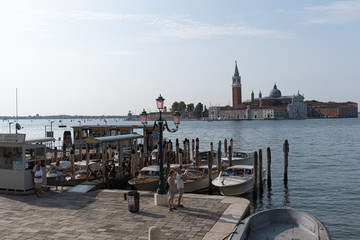 Venice is a city on an island in the Adriatic Sea, in the Venetian lagoon. A city with many canals...
