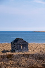old house on the beach