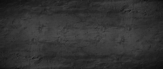 abstract black background blank concrete wall grunge stucco cracked texture