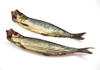 Smoked Herring or Bouffi Bloater, clupea harengus