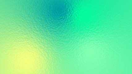 Abstract green yellow light neon soft glass background texture in pastel colorful gradation.