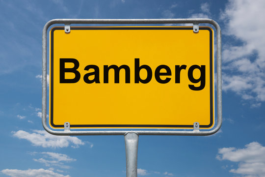 Ortstafel Bamberg