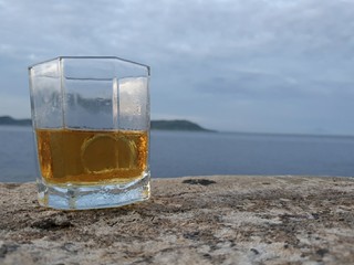 glass of whiskey