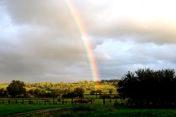 Rainbow in Normandy