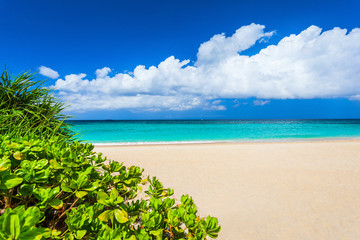 White sand beach Boracay island, Philippines
