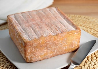Pont l'Eveque, French Cheese from Normandy produced from Cow's Milk