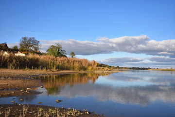 Blick auf die Oder bei Lebus	