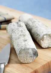 Sainte Maure de Touraine, French Cheese produced from Goat's Milk