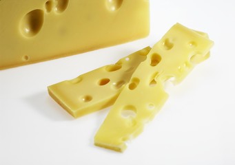 Emmental, Swiss Cheese produced from Cow's Milk