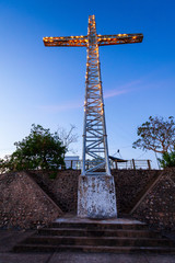 Fototapeta na wymiar Mount Tapyas cross, Busuanga island