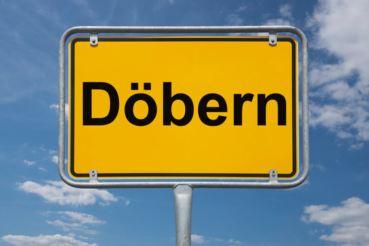 Ortstafel D&ouml;bern