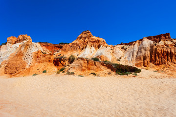Fototapeta premium Falesia beach in Albufeira, Algarve