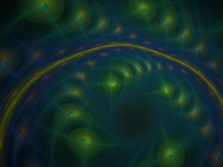 Imaginatory fractal background Image