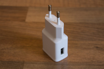 A Plug Adapter Charger isolated