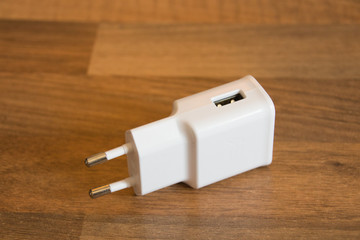 A Plug Adapter Charger isolated