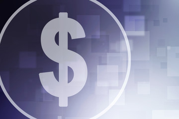 Obraz premium 2d rendering usd Dollar symbol 