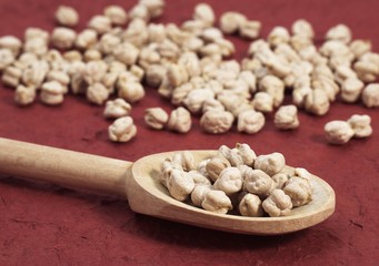 Dry Chickpeas, cicer arietinum