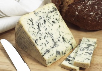 Bleu des Causses, a French Cheese produced from Cow's Milk in Aveyron