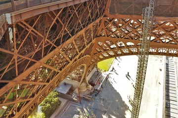 partie de la tour Eiffel