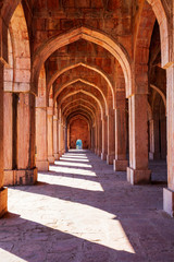 Obraz premium Royal enclave arches in Mandu, India