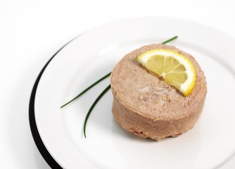 Plate with Canned Tuna Fish