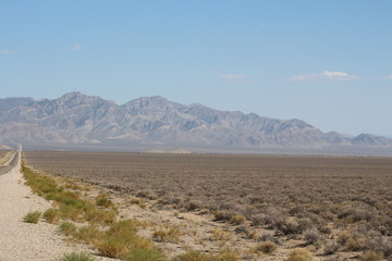 Desert near Area 51, Rachel nevada