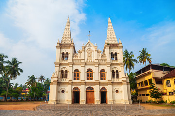 Fototapeta na wymiar Santa Cruz Basilica in Cochin