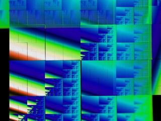 Imaginatory fractal background Image