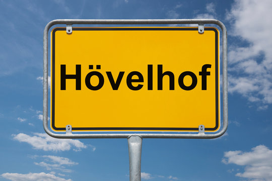 Ortstafel H&ouml;velhof