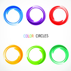 Circle sale vector illustration