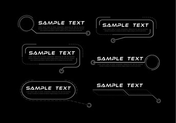 Digital callouts titles