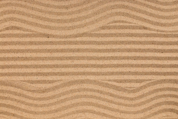 Artificially created sand texture. With space for design, text place. - 371788257