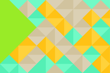 Obraz premium Color geometric design, vector background.
