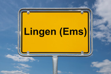 Ortstafel Lingen (Ems)