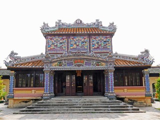 Vietnam, Thua Thien Hue Province, Hue City, listed at World Heritage site by Unesco, Forbidden City or Purple City in the Heart of Imperial City