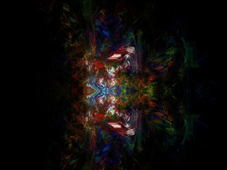 Imaginatory fractal background Image