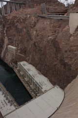 View of the Hoover Dam in Nevada, USA