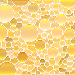 abstract vector stained-glass mosaic background
